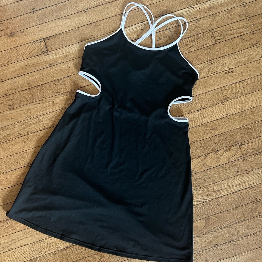 Side Cutout Casual/Athletic Dress (Without Built in Shorts or Bra)